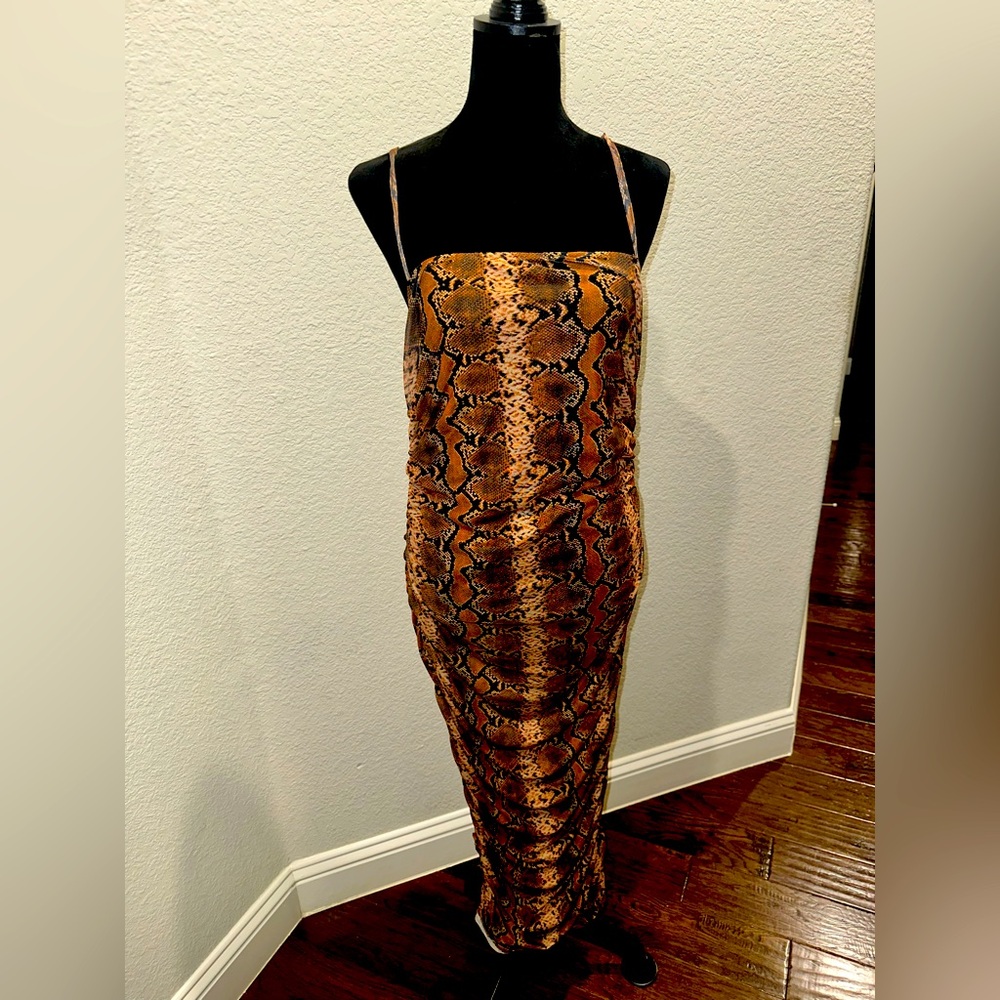 Cheetah Print Dress